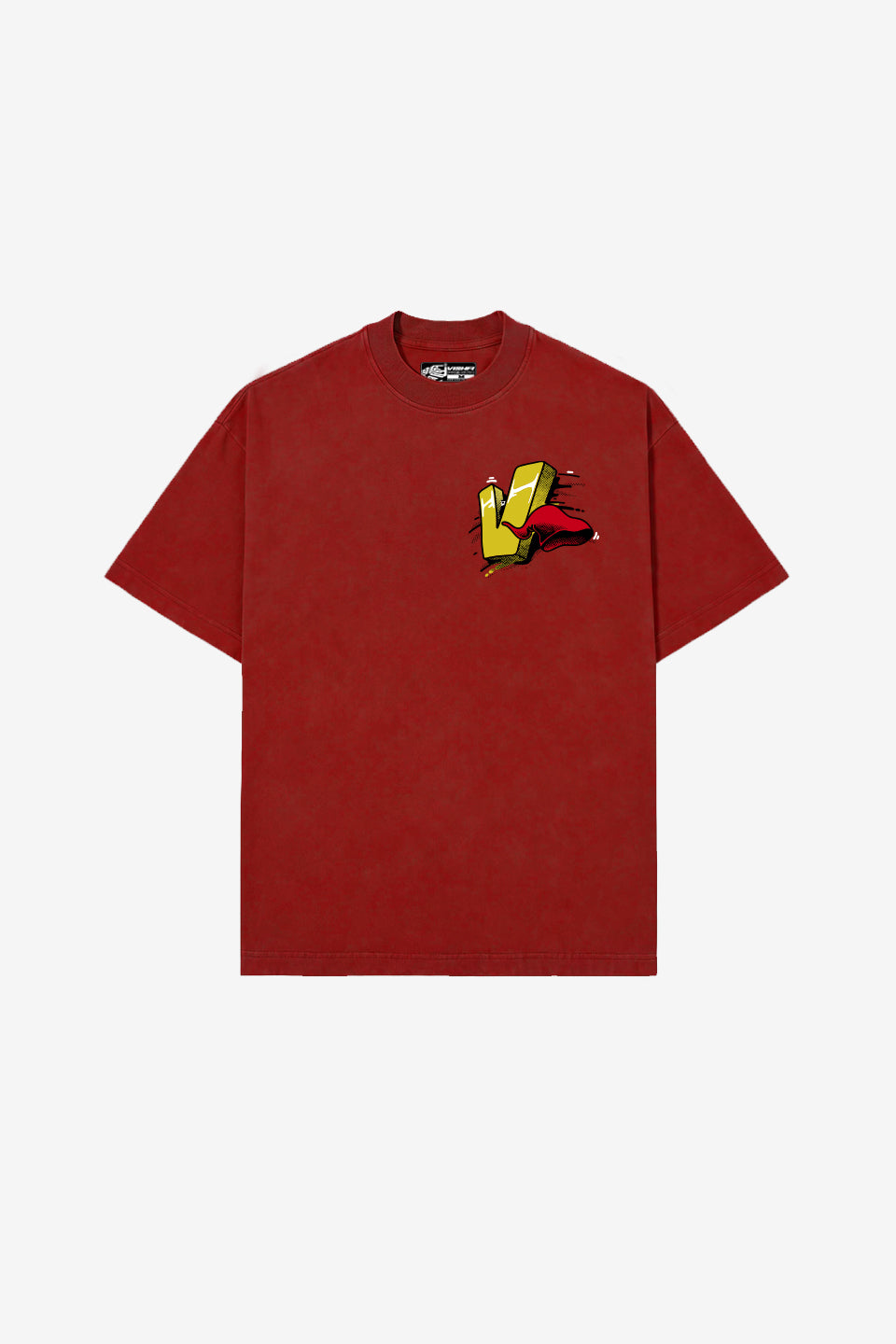 Camiseta Heavy Oversized Saci Vermelha