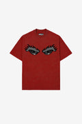 Camiseta Heavy Oversized Vigilante Vermelha