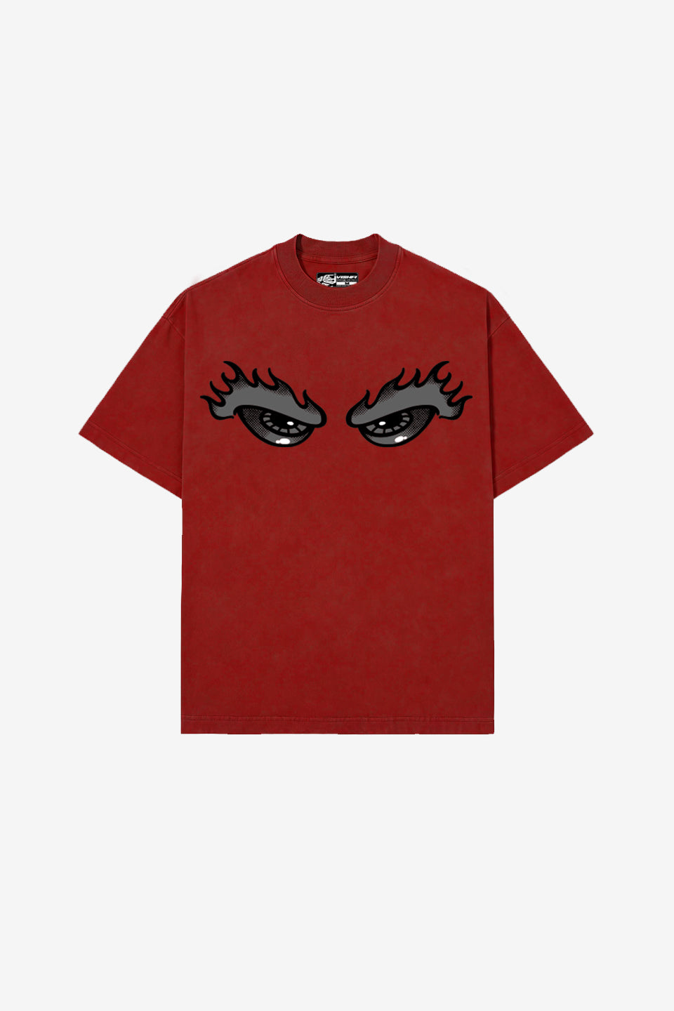 Camiseta Heavy Oversized Vigilante Vermelha