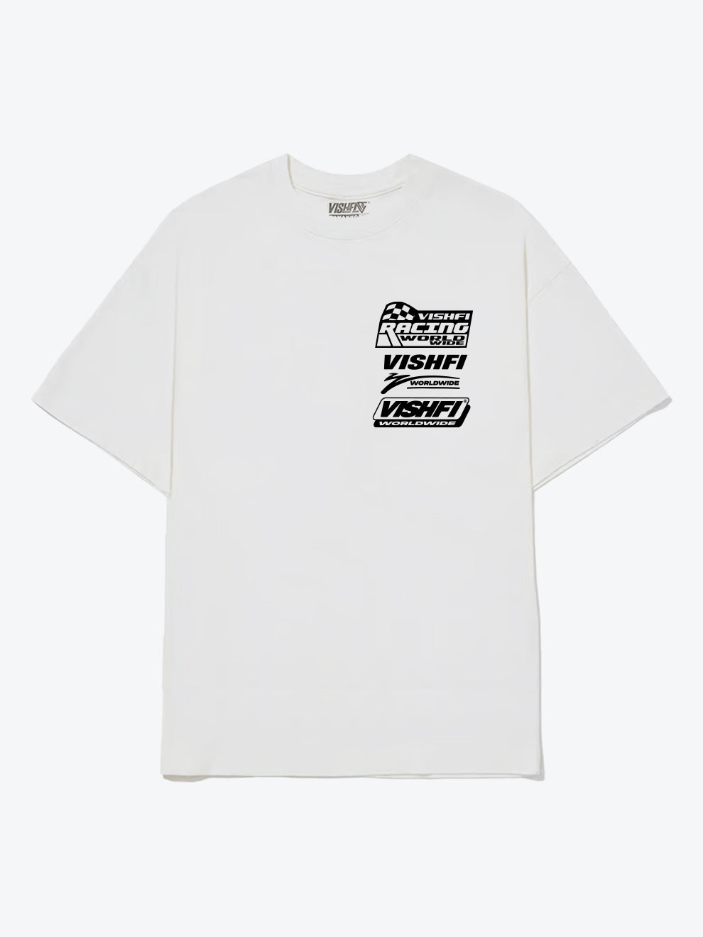 Camiseta Oversized Logotypes Off White