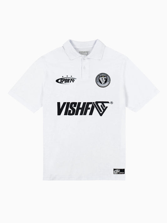 Camiseta Polo Clássica Branca