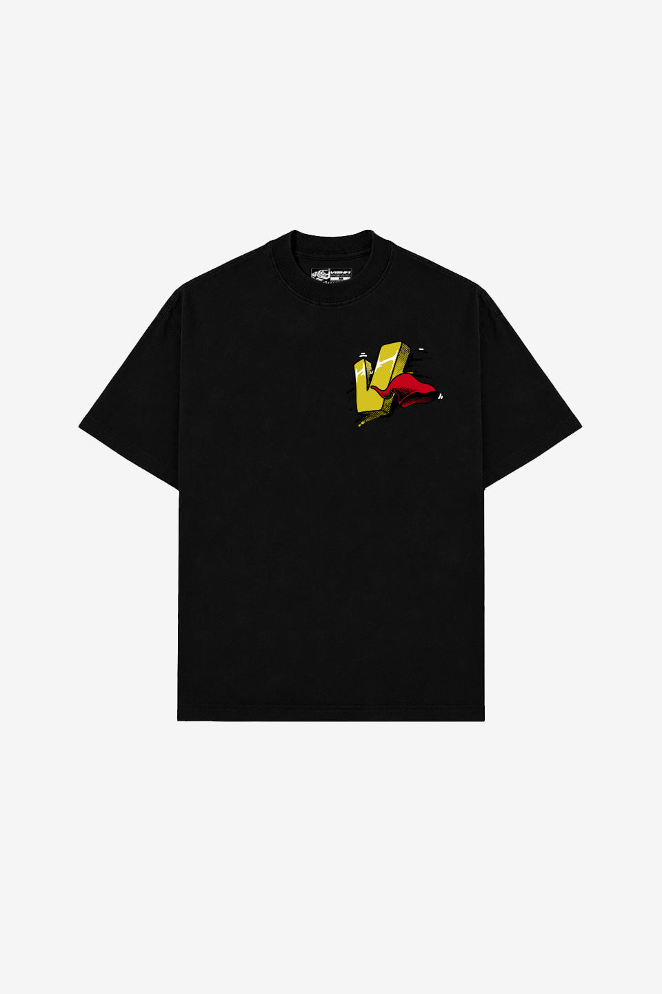 Camiseta Heavy Oversized Saci Preta