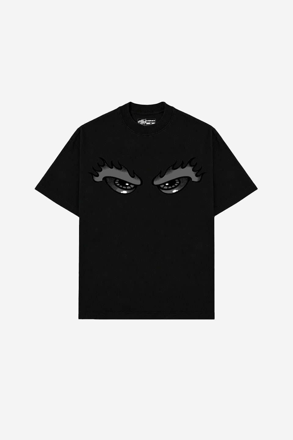 Camiseta Heavy Oversized Vigilante Preta
