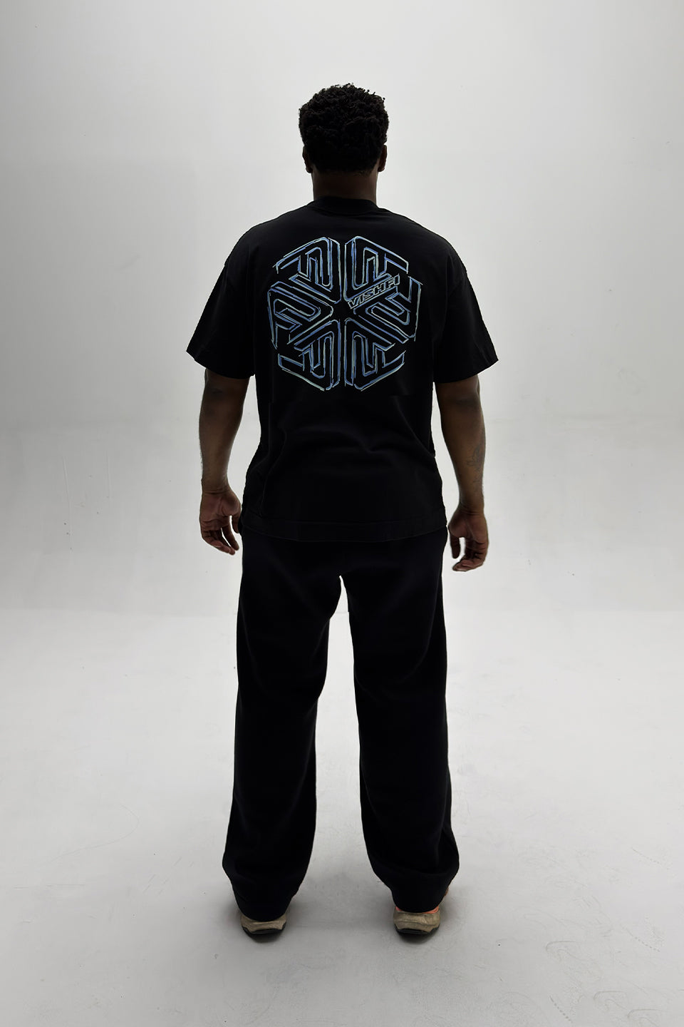 Camiseta Heavy Oversized Umbrella Volt Preta