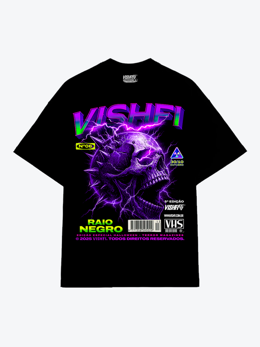 Camiseta Halloween 2K25 "Raio Negro"