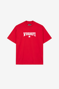 Camiseta Streetwear Shine Star Vermelha