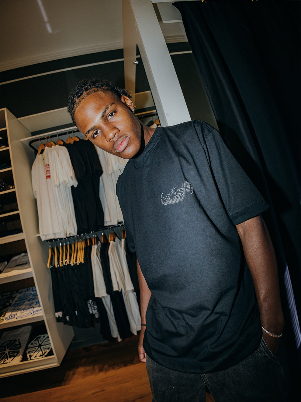 Camiseta VishStar Line Preta