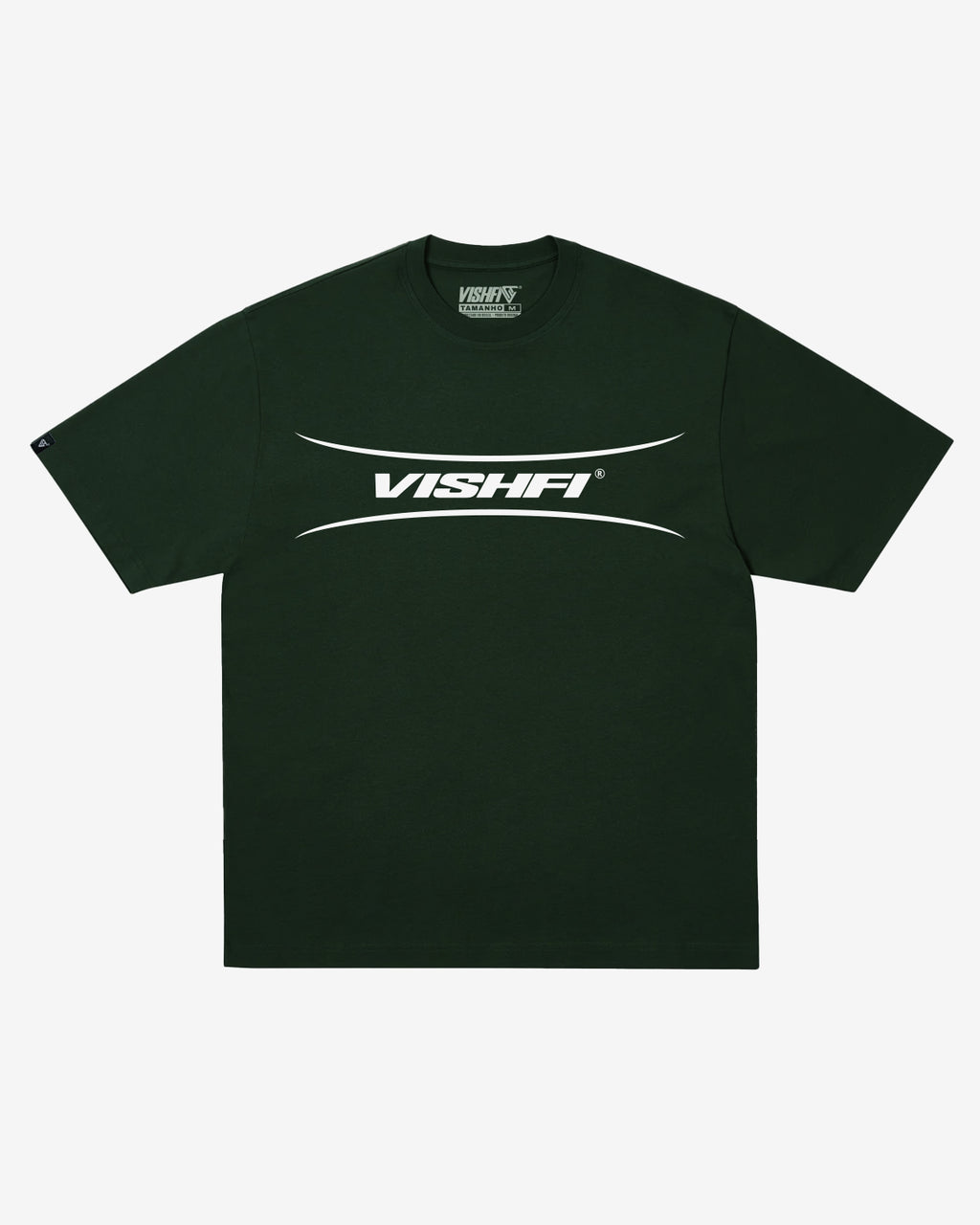 Camiseta Heavy Oversized Midboard Verde Floresta