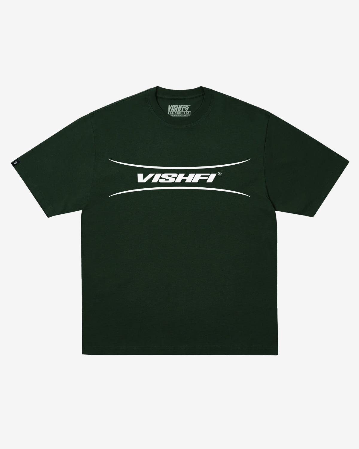 Camiseta Heavy Oversized Midboard Verde Floresta