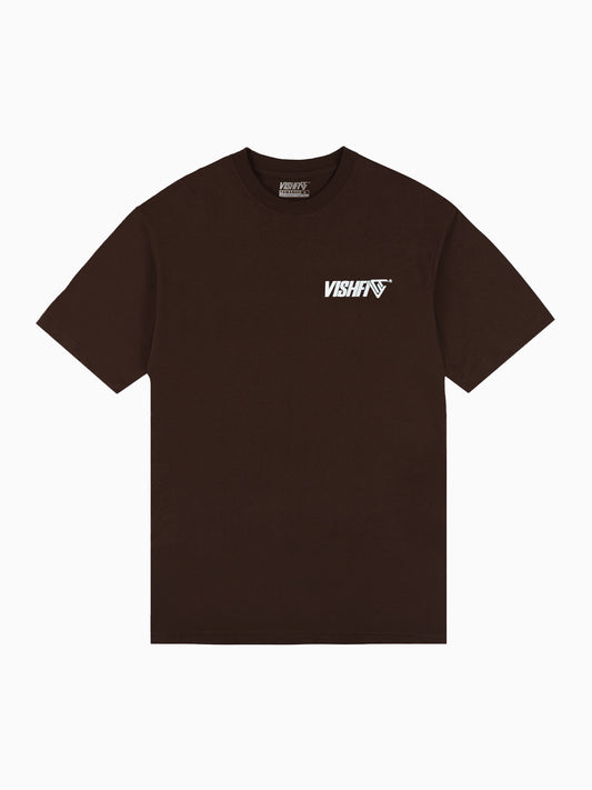 Camiseta Logo Marrom