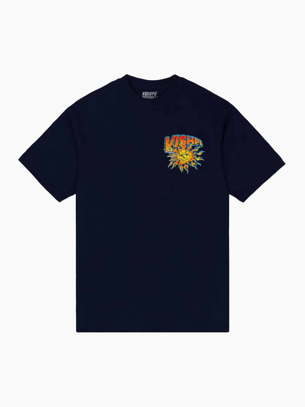 Camiseta Sol Azul Marinho