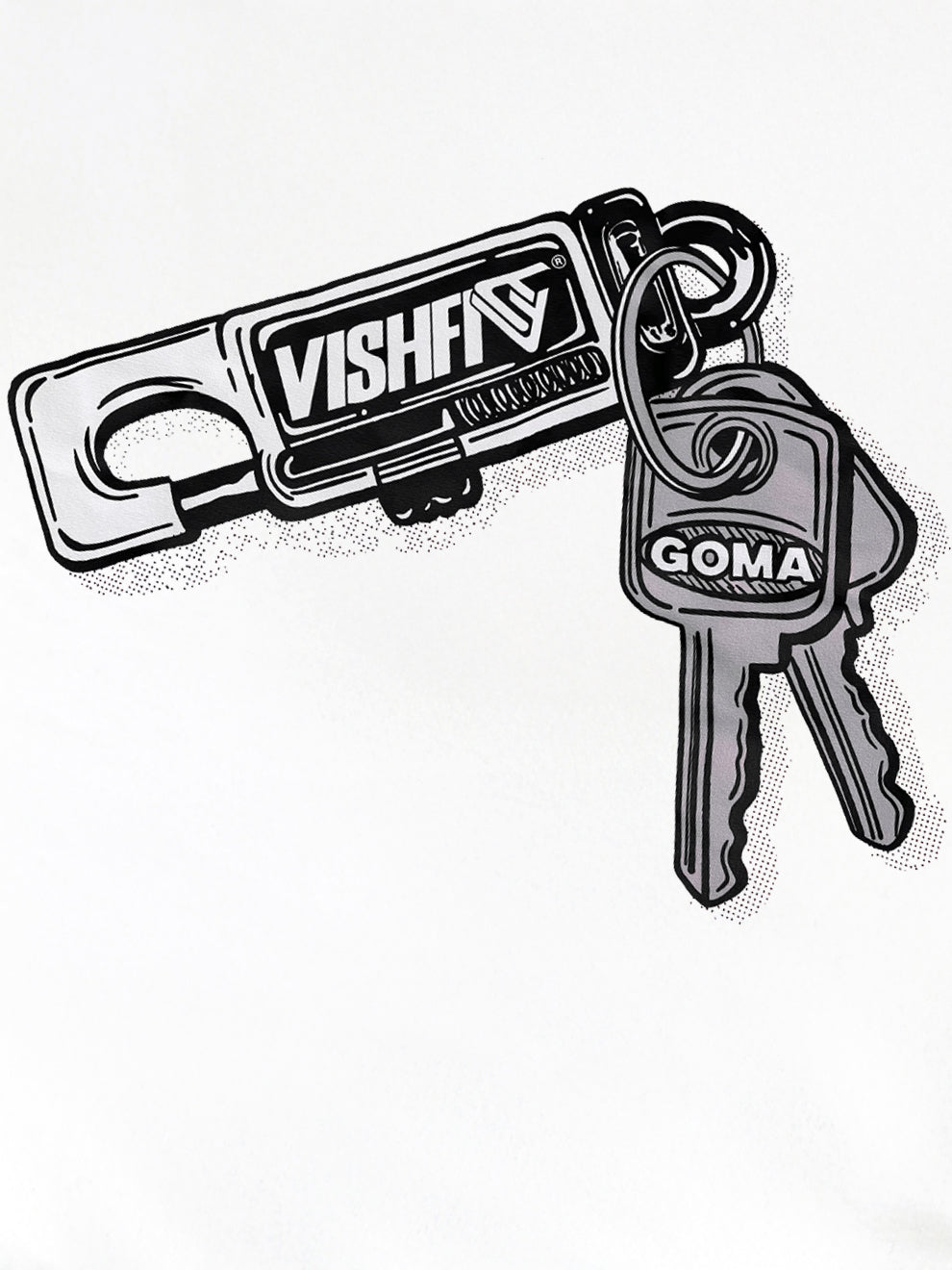 Camiseta Keychain Off White