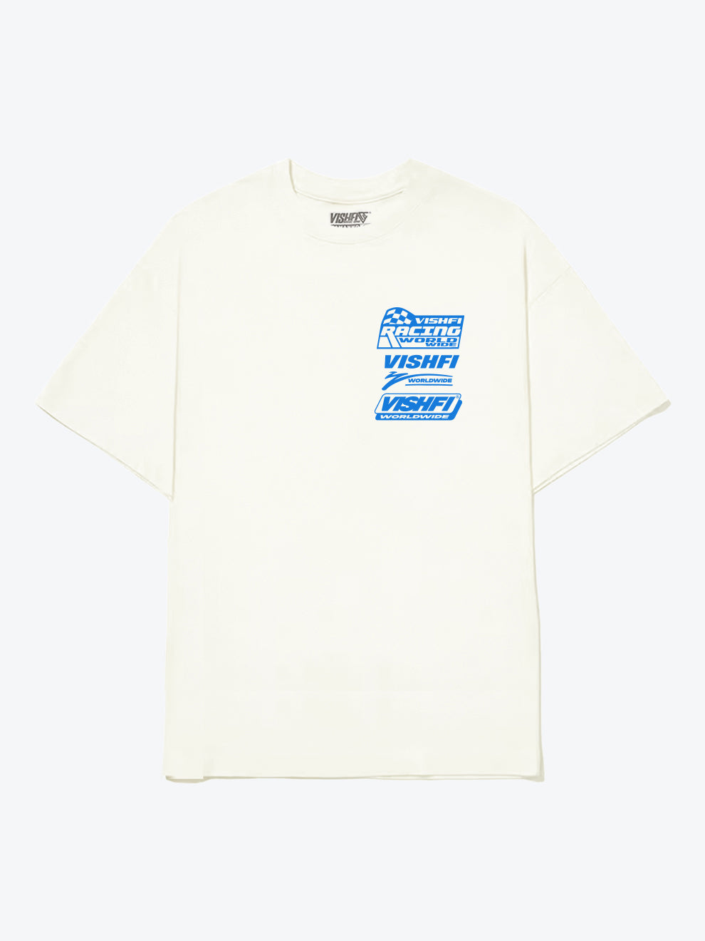Camiseta Blue Logotypes Off White