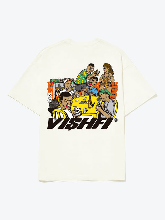 Camiseta Churrasco Off White