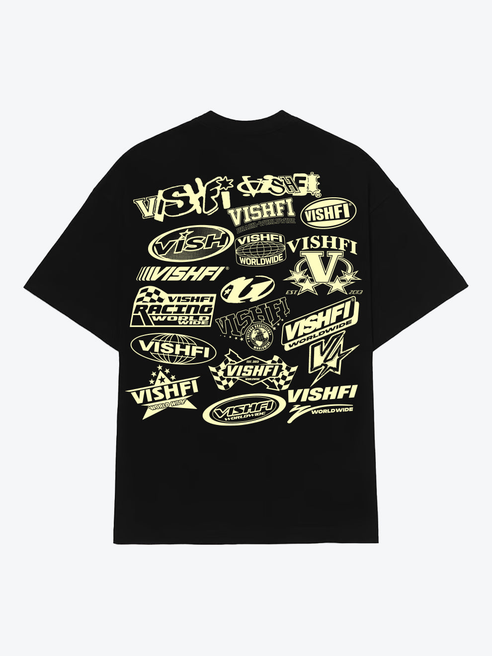 Camiseta Logotypes Preta