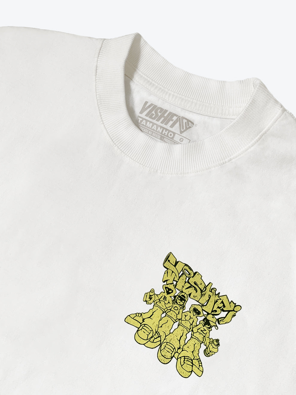 Camiseta VishBoyz Off White