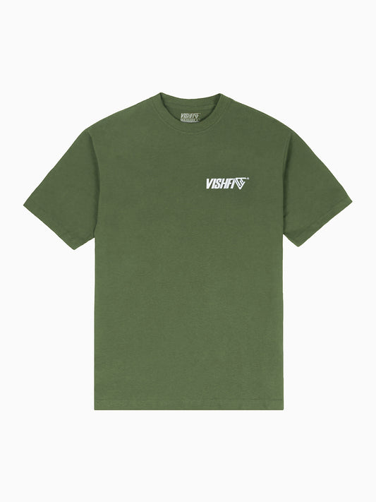 Camiseta Logo Verde Oliva