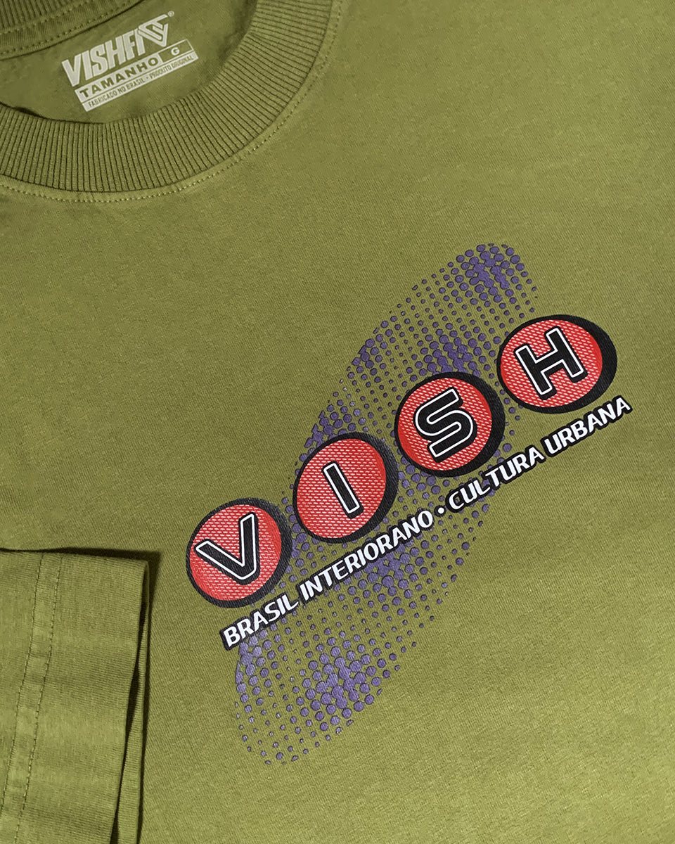 Camiseta Culture Verde Oliva
