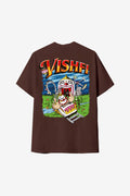 Camiseta Cotton Streetwear Circus Marrom