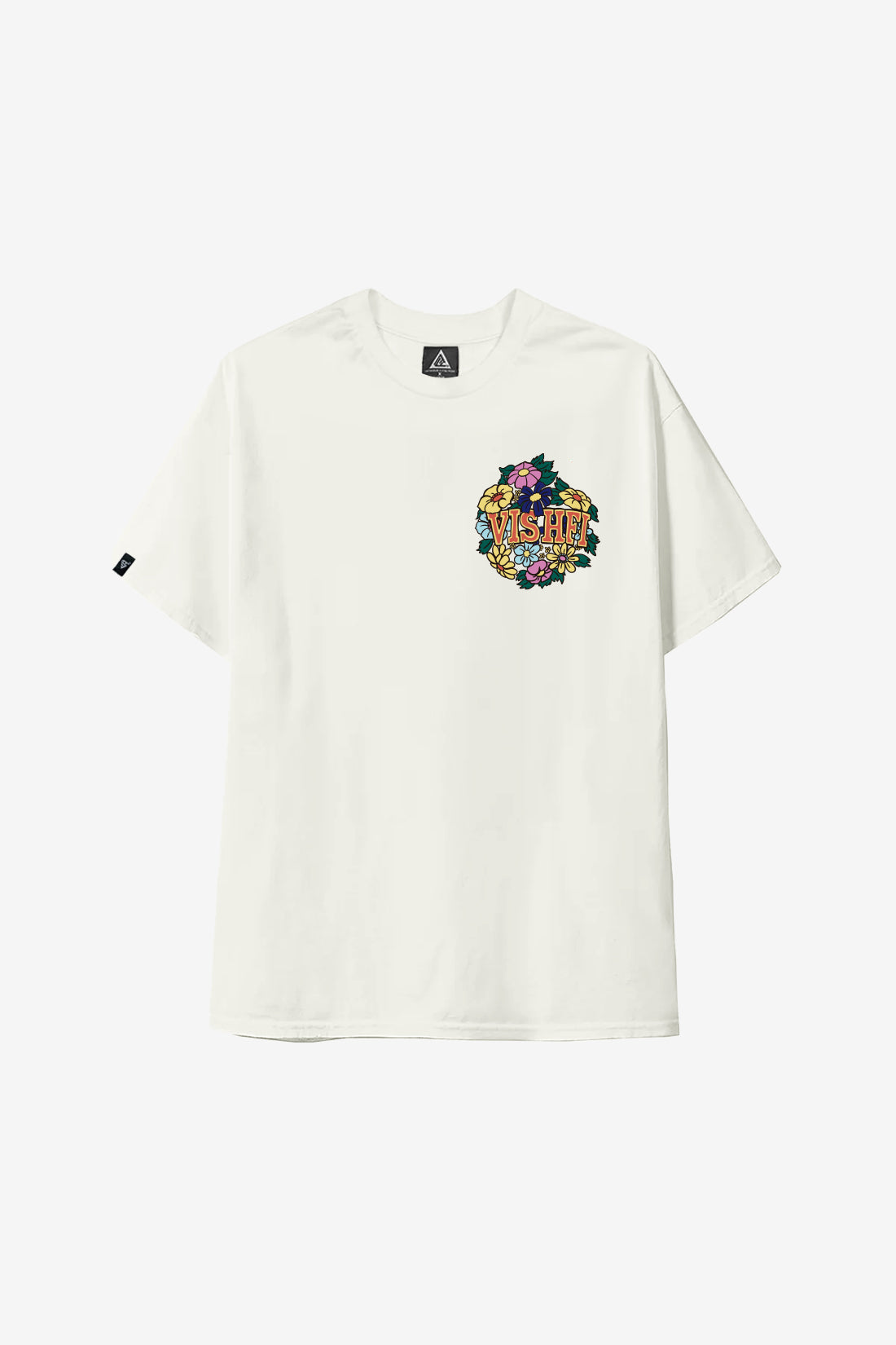 Camiseta Cotton Streetwear Flowers Off White