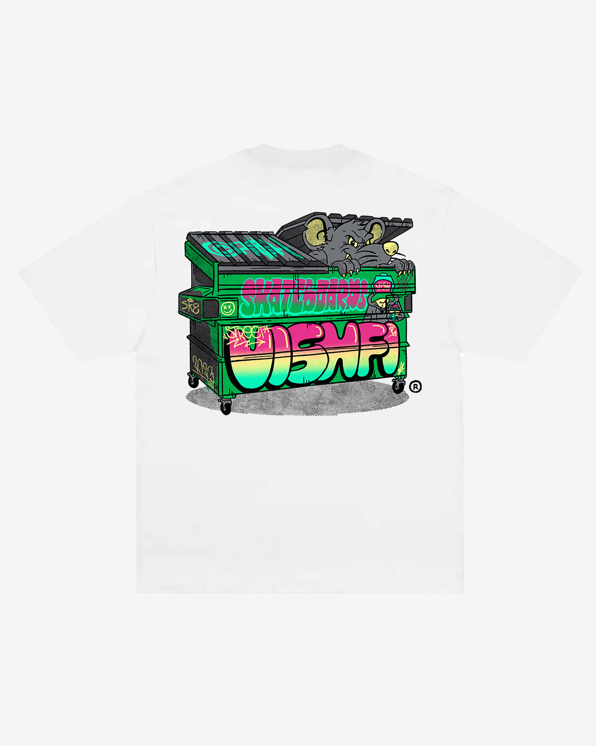 T-SHIRT RECYCLE WHITE