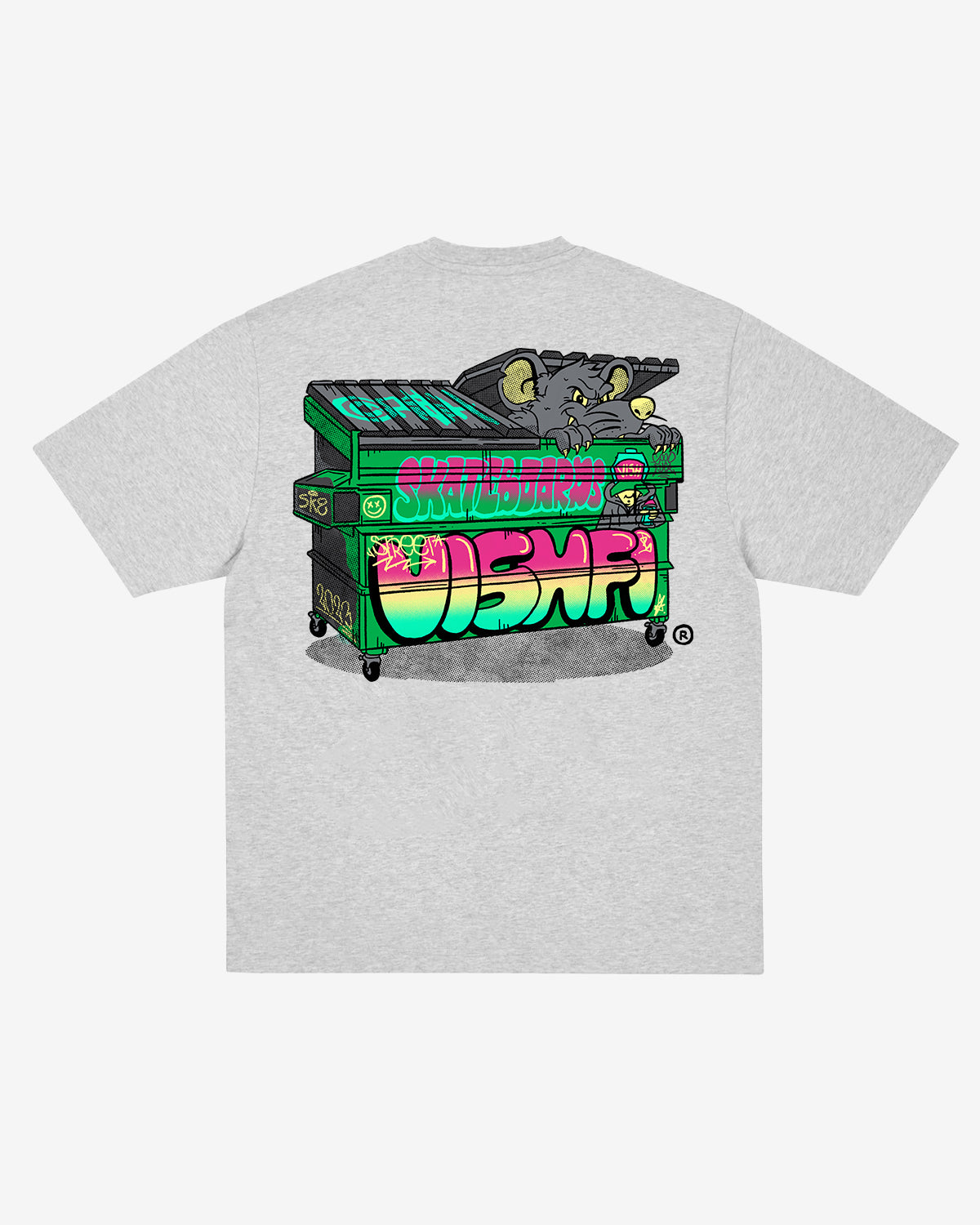 T-SHIRT RECYCLE HEATHER GREY
