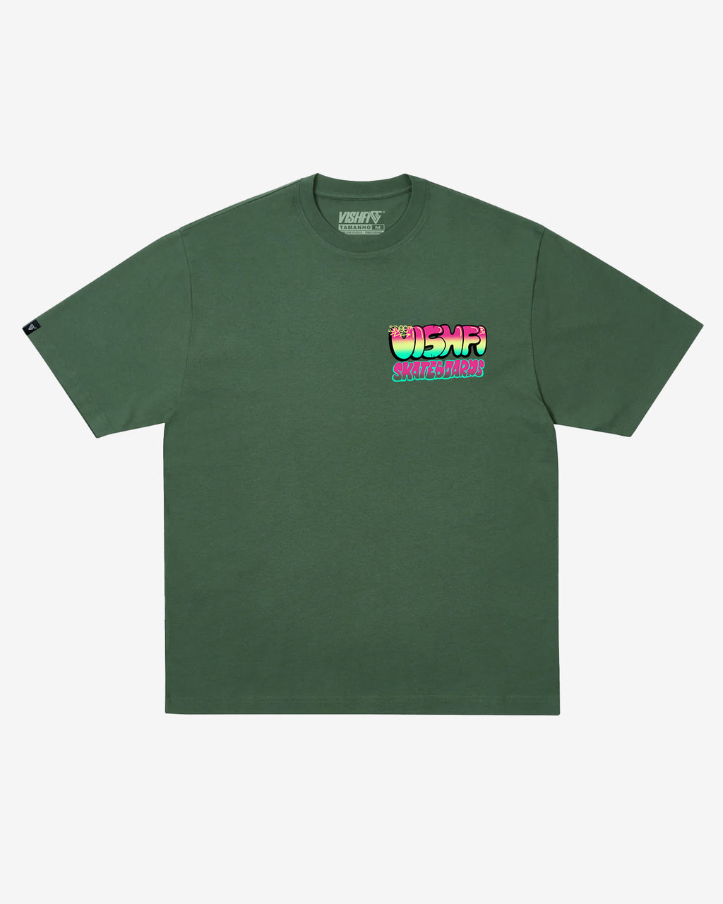 T-SHIRT RECYCLE GREEN