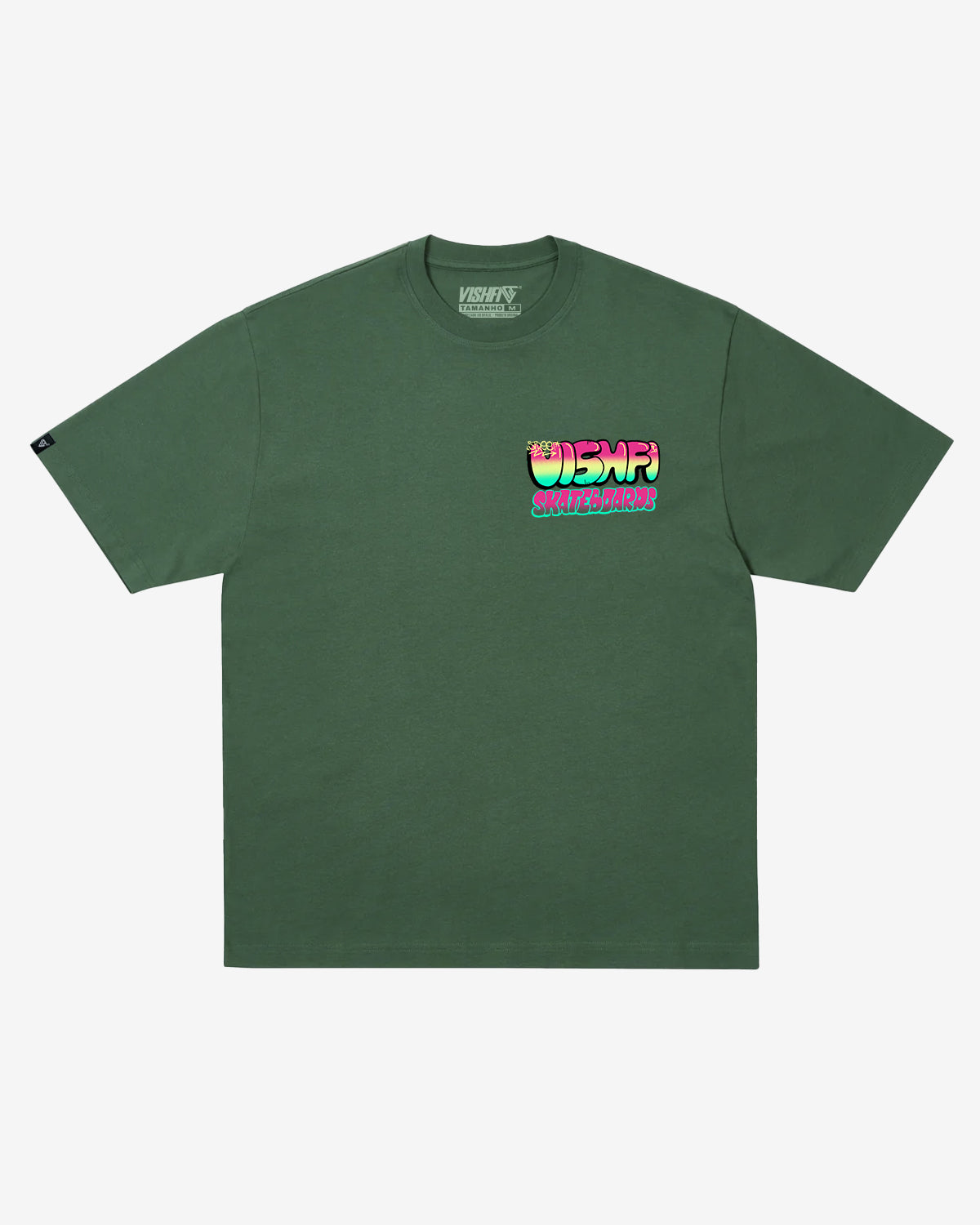 T-SHIRT RECYCLE GREEN