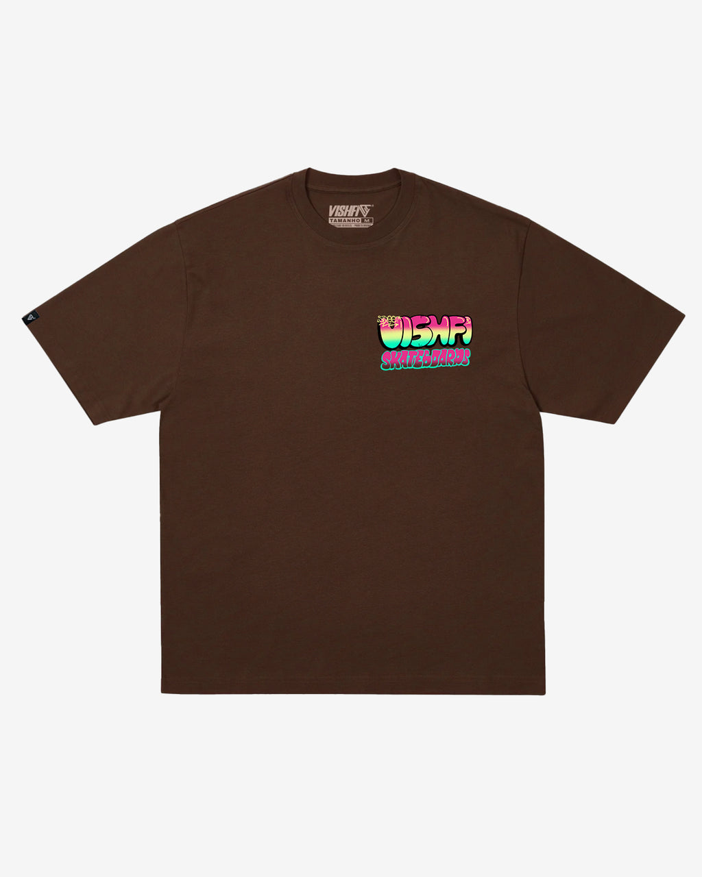T-SHIRT RECYCLE BROWN