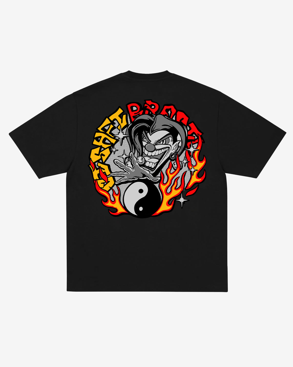 T-SHIRT CROWN BLACK