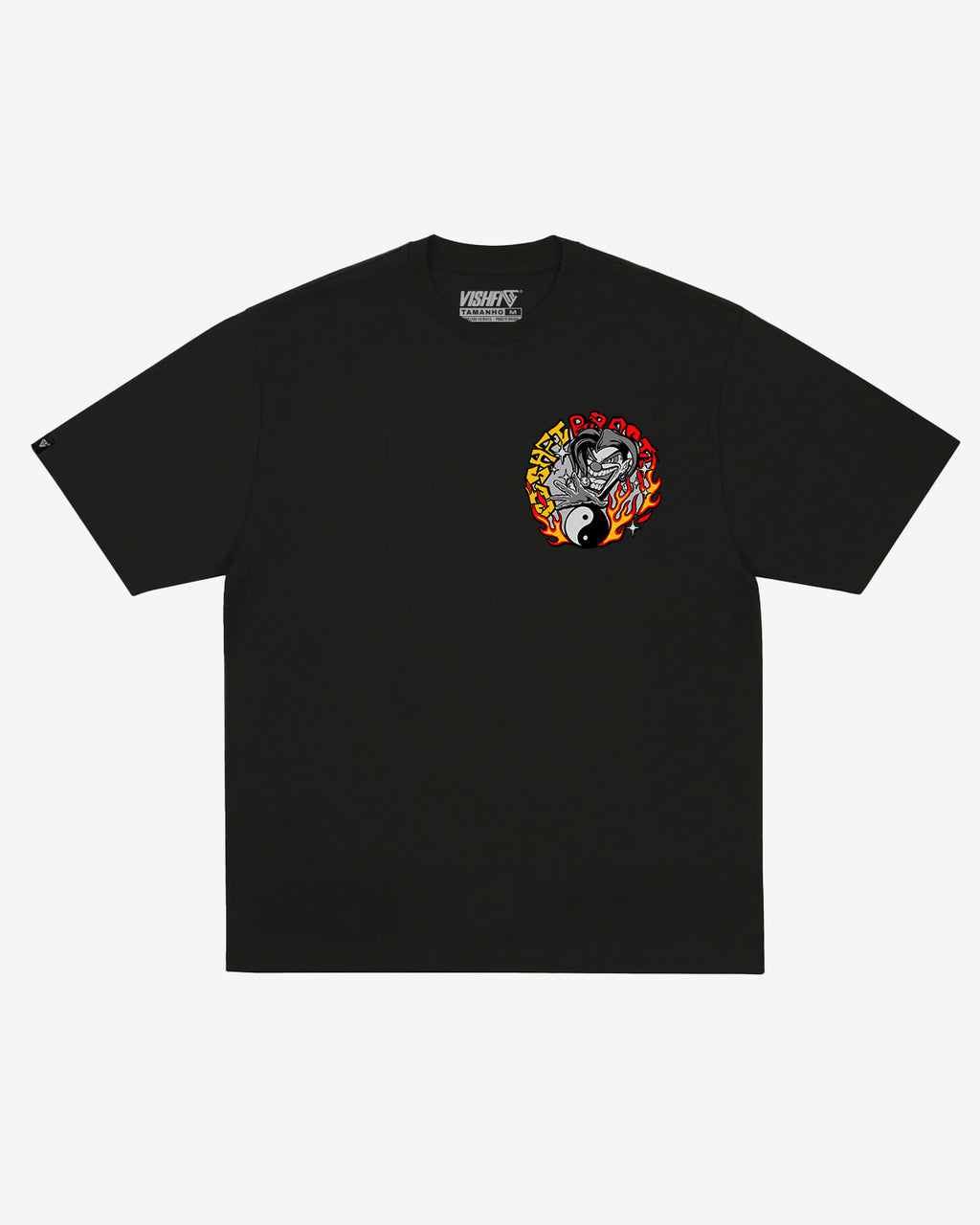 T-SHIRT CROWN BLACK