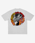 T-SHIRT CROWN HEATHER GREY