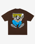 T-SHIRT STREET BROWN