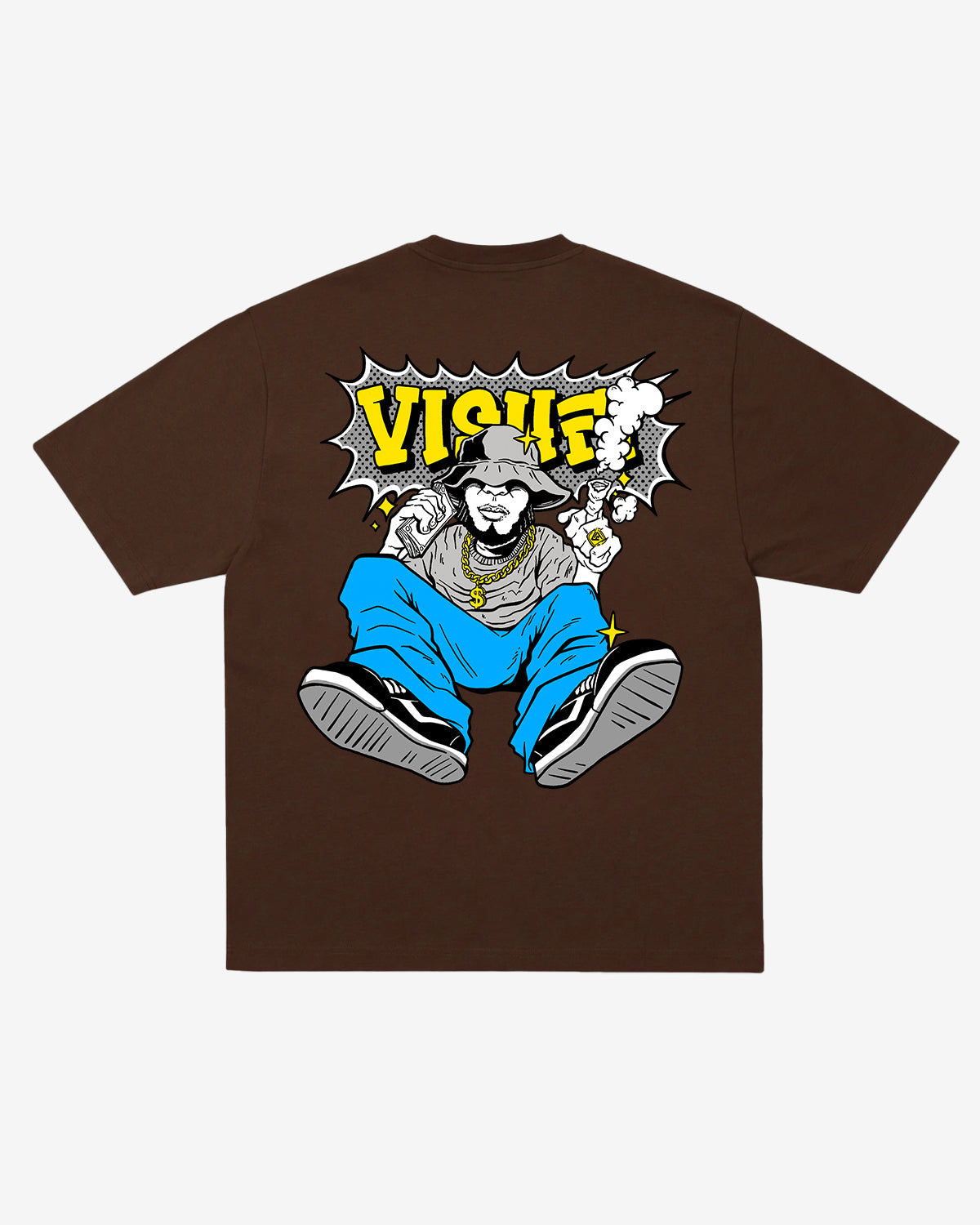 T-SHIRT STREET BROWN