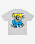 T-SHIRT STREET HEATHER GREY