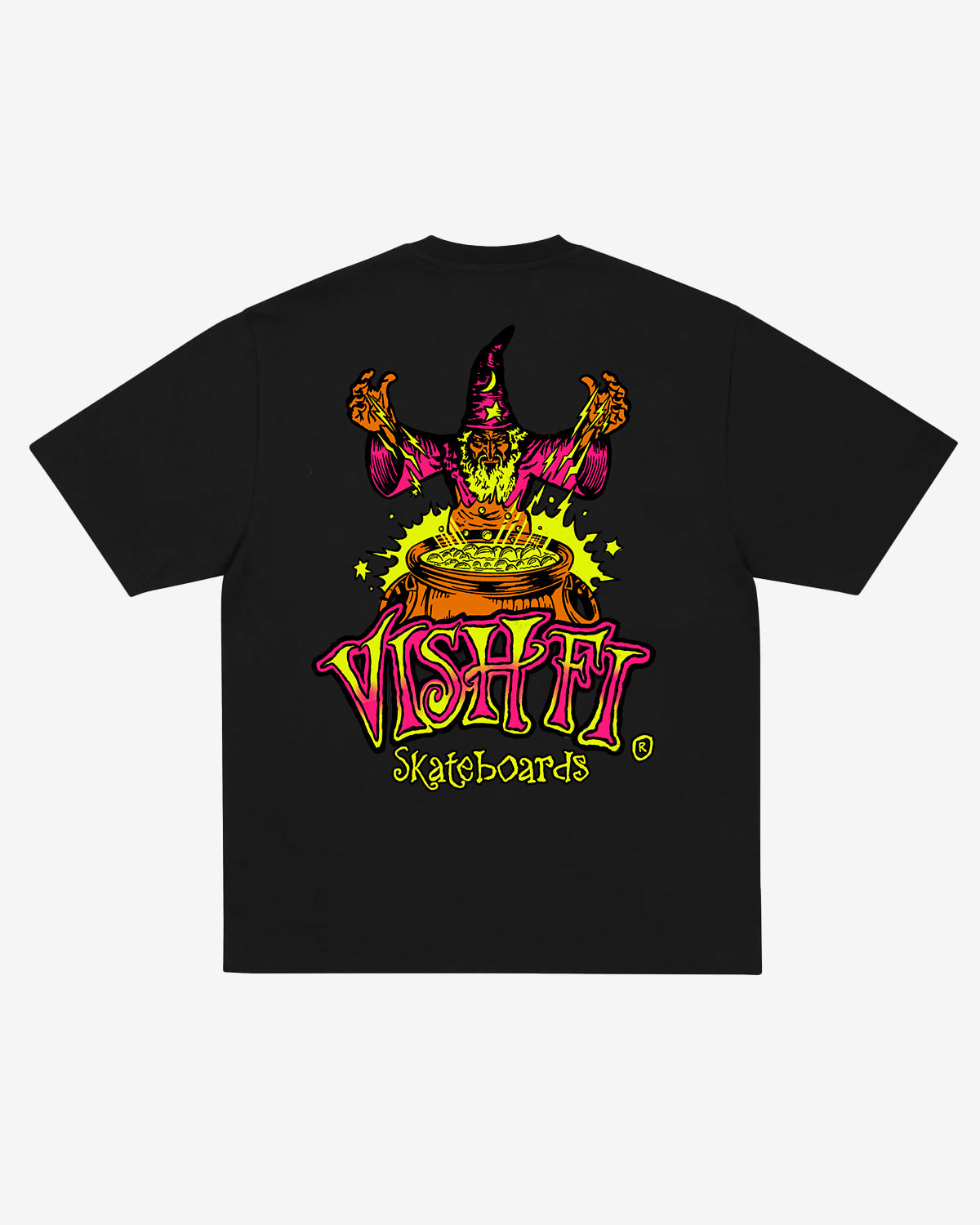 T-SHIRT WIZARD BLACK