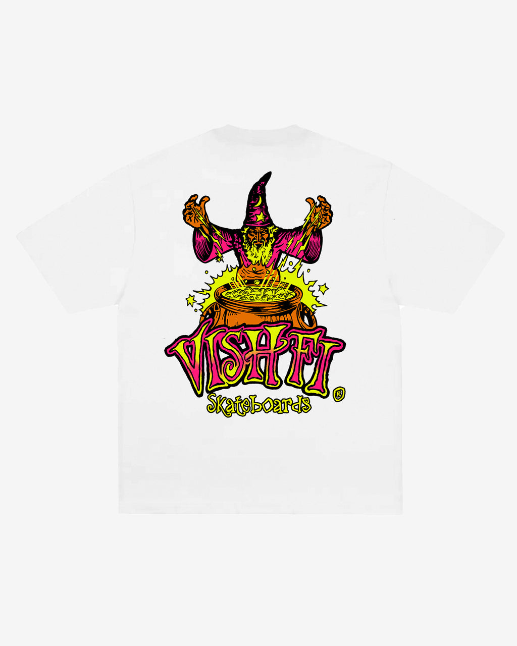 T-SHIRT WIZARD WHITE