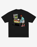 T-SHIRT PINBALL BLACK