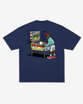 T-SHIRT PINBALL NAVY