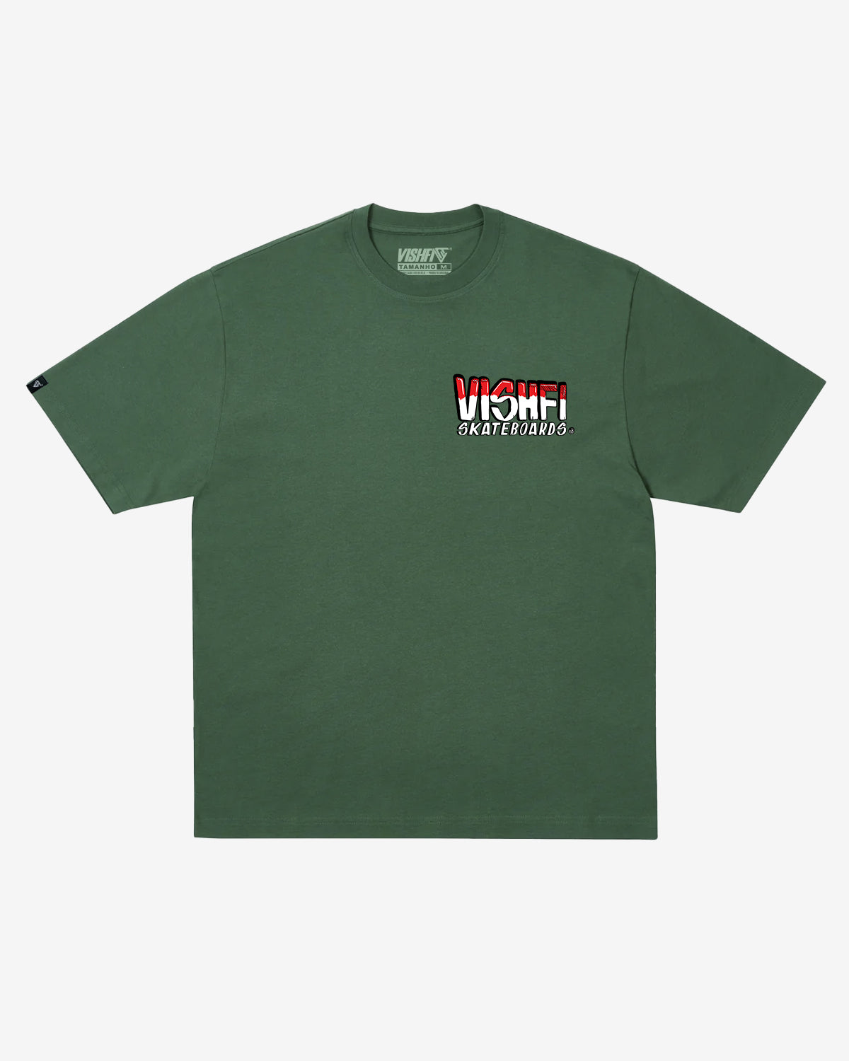 T-SHIRT PINBALL GREEN