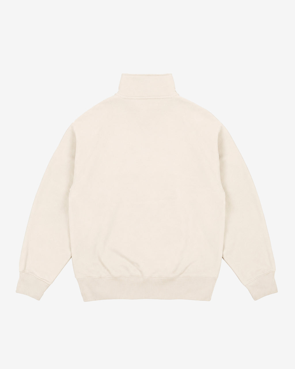 MOLETOM HALF ZIP PACE OFF WHITE