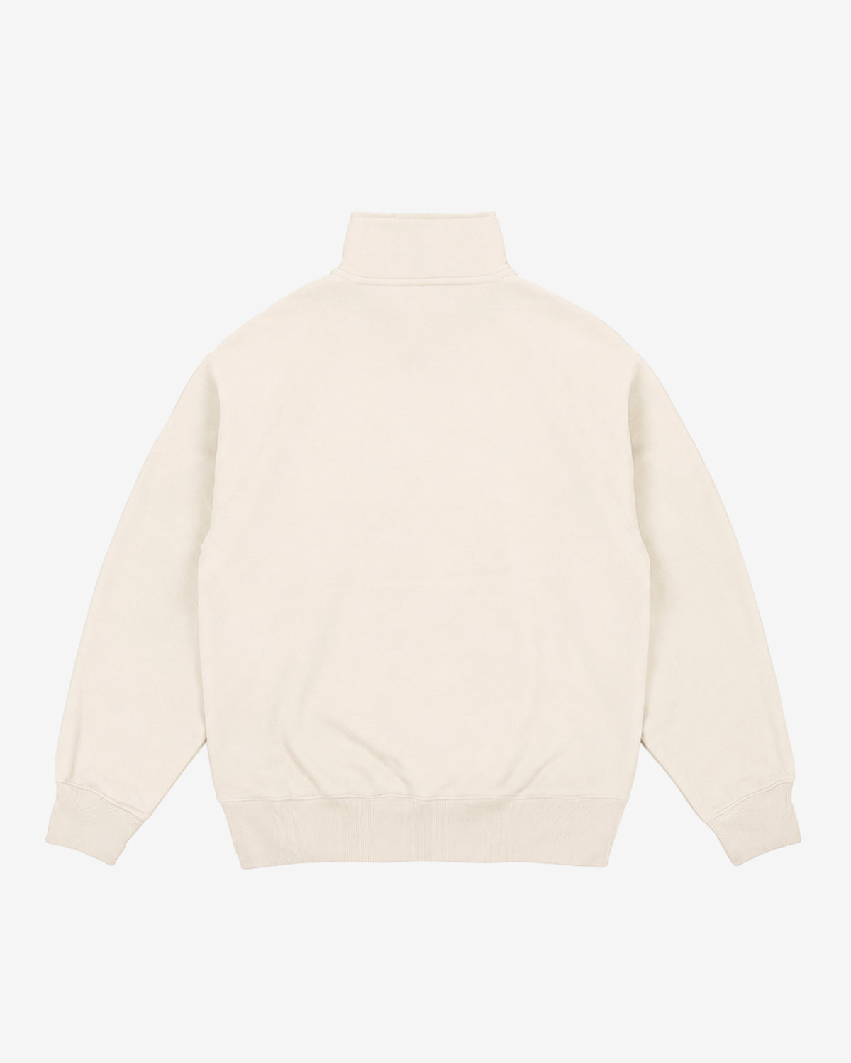 MOLETOM HALF ZIP PACE OFF WHITE