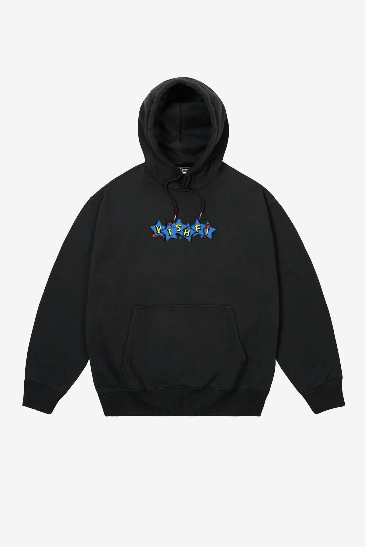 Moletom Canguru Kids Stars Preto