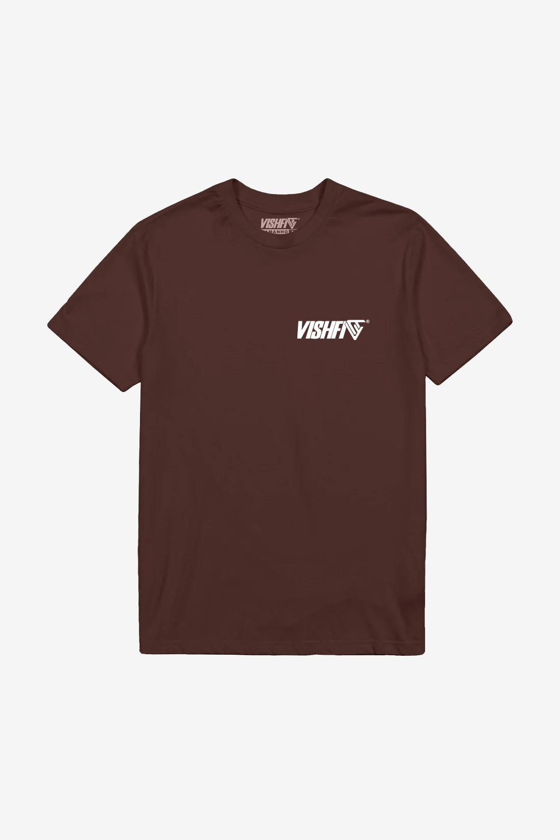 Camiseta Streetwear Classic Logo Marrom