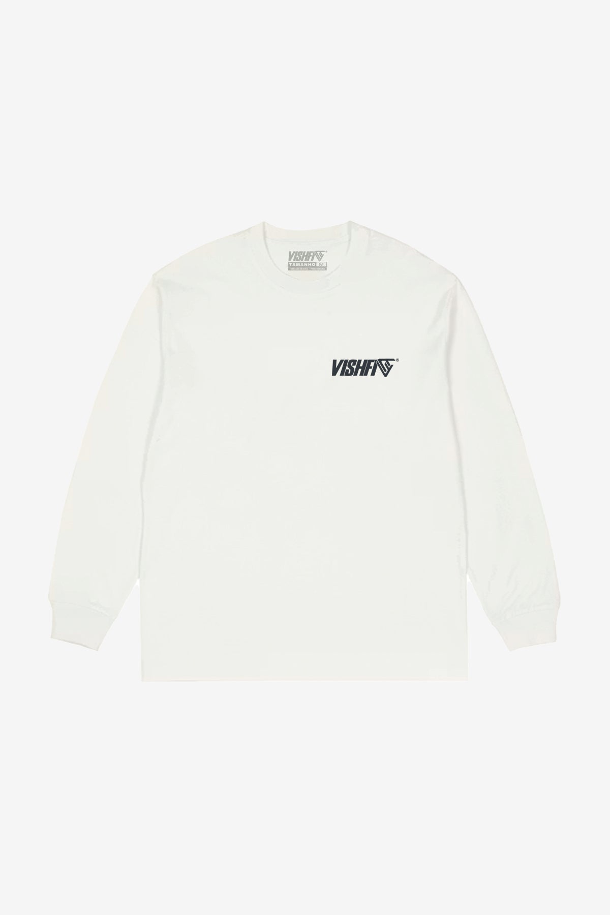 Camiseta Manga Longa Streetwear Classic Logo Off White