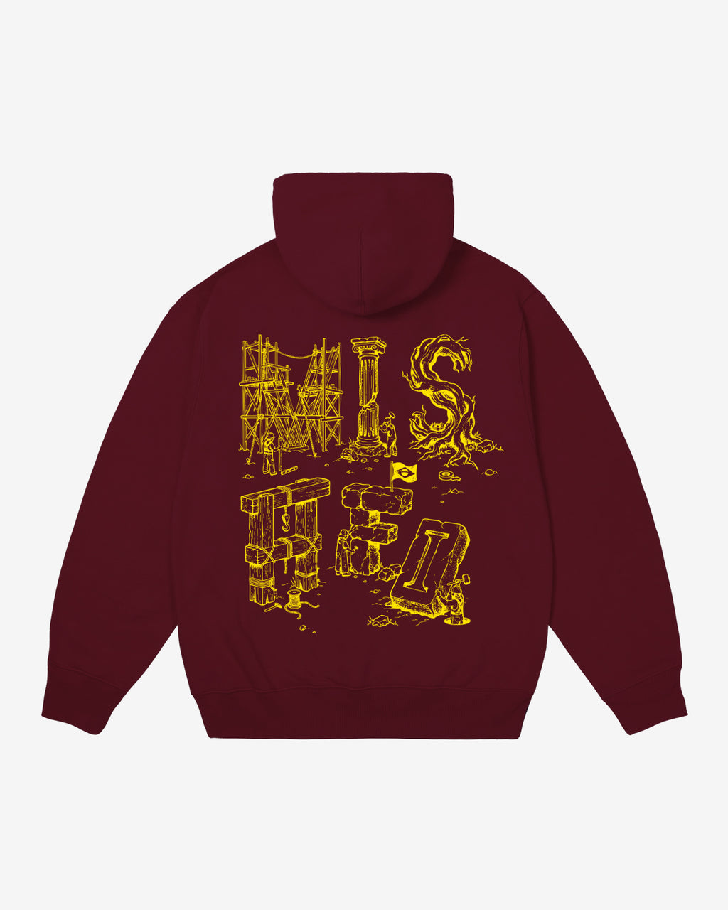 HOODIE GÊNESE BÔRDO