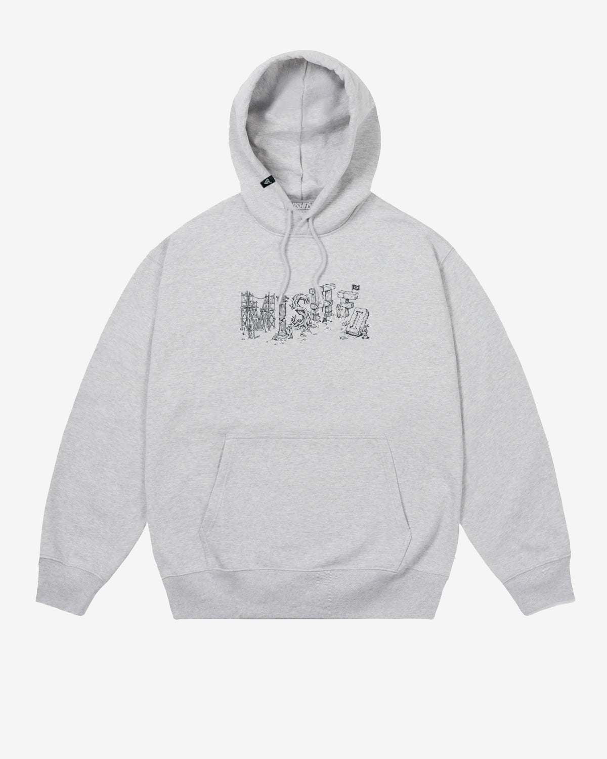 HOODIE GÊNESE HEATHER GREY