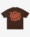 T-SHIRT MYSTIC FLOW BROWN