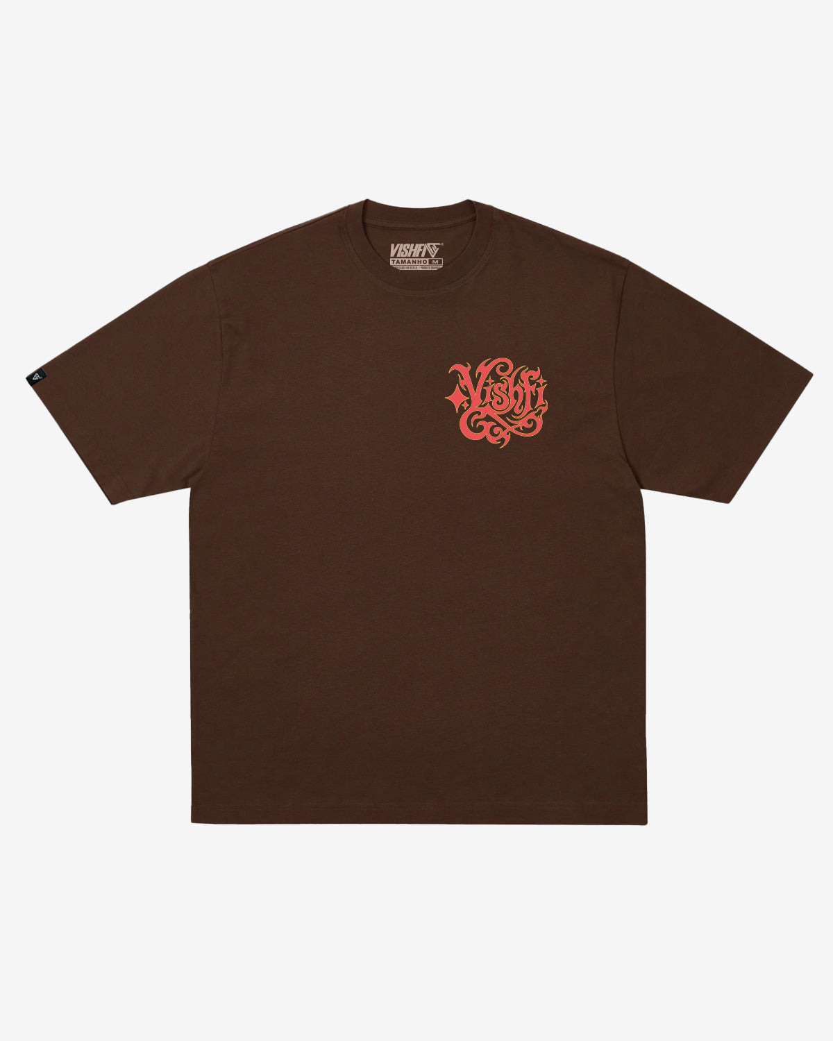 T-SHIRT MYSTIC FLOW BROWN
