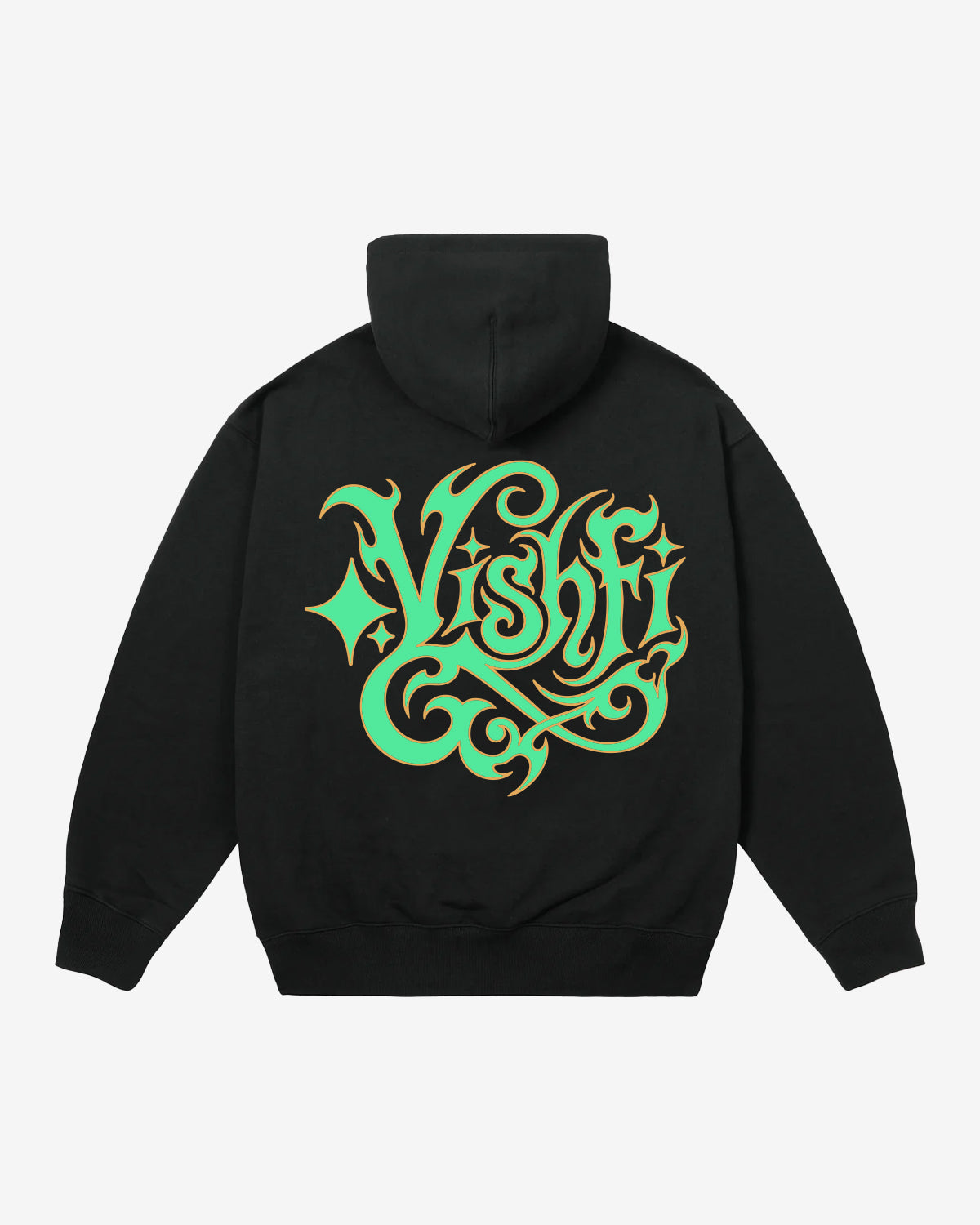 HOODIE MYSTIC FLOW BLACK